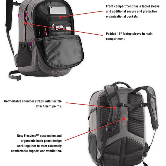 Recon backpack The North Face campanula blue - Picture 4 of 6